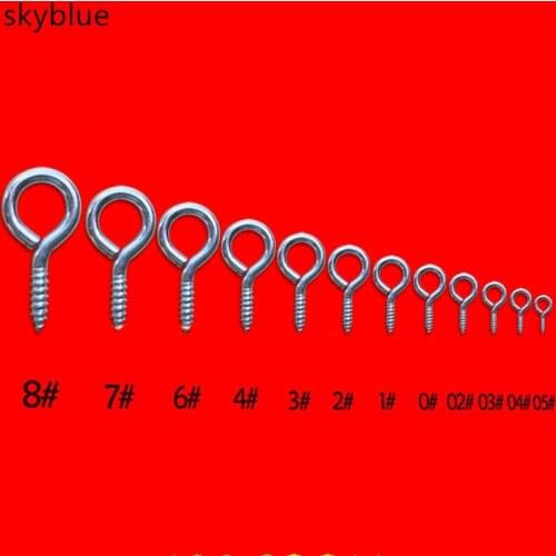 Metal Small Mini Eye Pins Eyepins Hooks Eyelets Screws Clasps Jewelry Findings Threaded Hardware,300Pcs