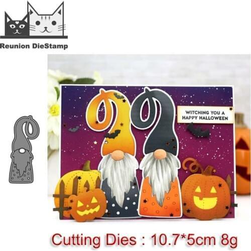 Reunion Christmas Santa Claus Metal Cutting Dies Stencils for DIY Scrapbooking Photo Album Decorative Embossing DIY Paper Cards