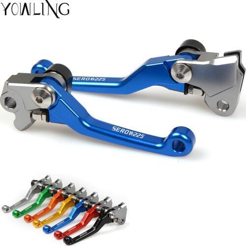 Motocross Dirt bike Pit bike CNC Pivot Foldable Clutch Brake Lever For YAMAHA SEROW250 1991 1992 1993 1994 1995 1996 1997 1998
