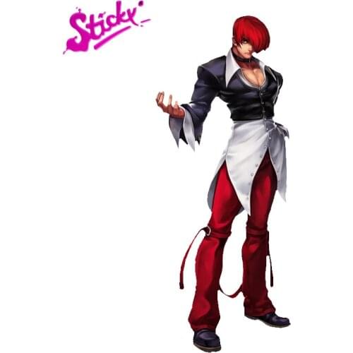 STICKY Arcade Game Iori Yagami The King of Fighters Car Sticker Decal Decor for RV Auto Motocross Racing Laptop Helmet Trunk