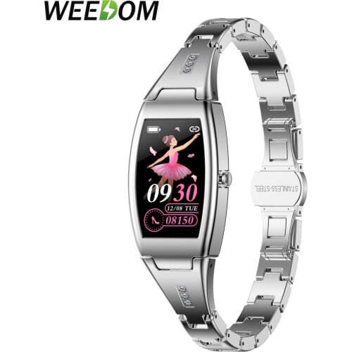 MELANDA 2021 Fashion Womens Smart Watch Waterproof Lovely Bracelet Heart Rate Monitor Sports Smartwatch For Women Ladies