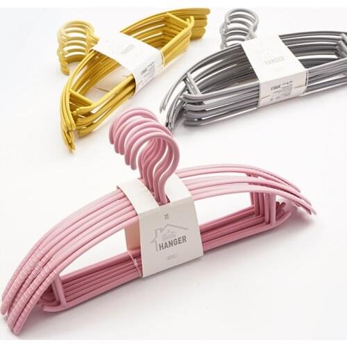 8PCS/Lot Semicircle Arch Clothes Hanger Rack Organizer Anti-slip Plastic Display Hanger Wardrobe Organizer Clothing Storage Rack