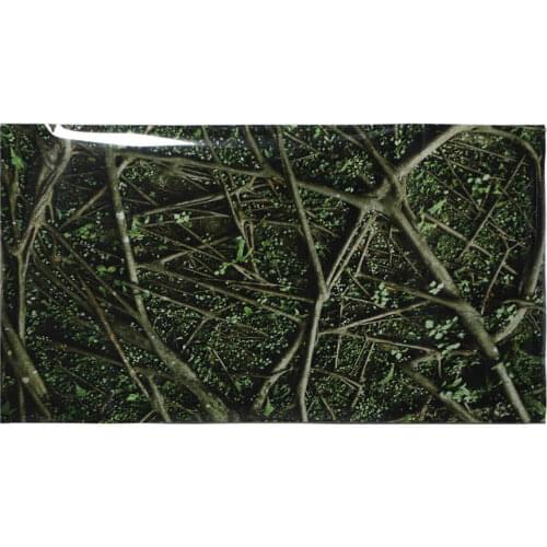 Waterproof Fish Tank Poster No Fading Aquarium Poster Jungle Pattern Thickening Non-glare Aquarium Indoor Outdoor for Fish Tank