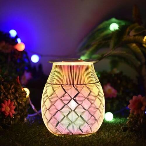 1pcs Portable Electric Wax Warmer Fragrance Burner Lamp Dimming Decor Gifts