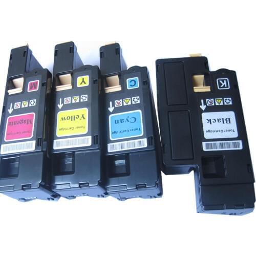 4 pcs Compatible color toner cartridge for Dell 1250c 1350cnw 1355cn 1355cnw C1760nw C1765nf printer
