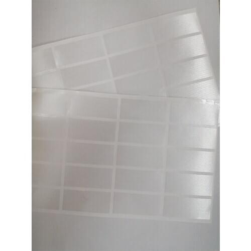 40 labels No Iron Clothing Labels, Washer & Dryer Safe, Writable Fabric Labels Unique material