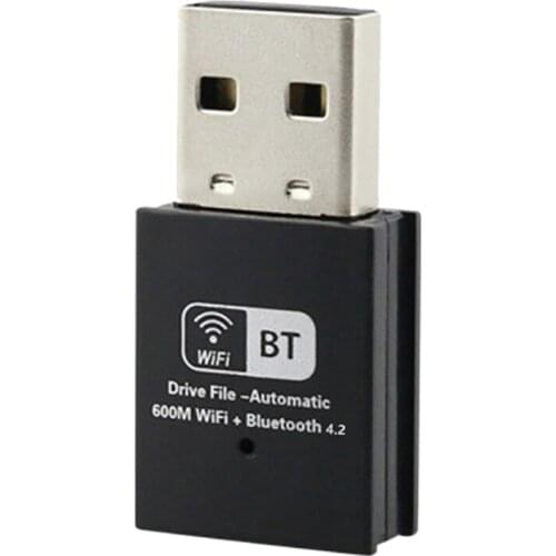 600M Mini USB Wifi Adapter Network Lan Card for PC Wifi Dongle Dual Band 2.4G&5.8G Wireless WiFi Receiver Desktop Laptop