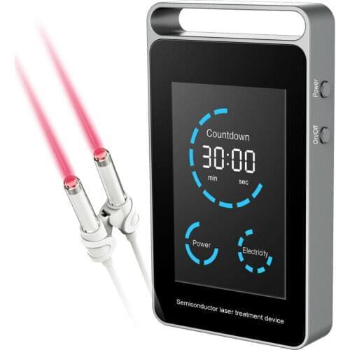 650nm Rhinitis Semiconductor 3R Laser Therapy Device Metal Nose Irradiation Cholesterol Light Treatment Instrument