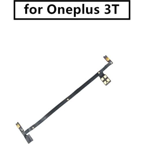 For oneplus 3T Power Volume Side Key Button Flex Cable ON OFF Switch Flex Cable Replacement Repair Parts