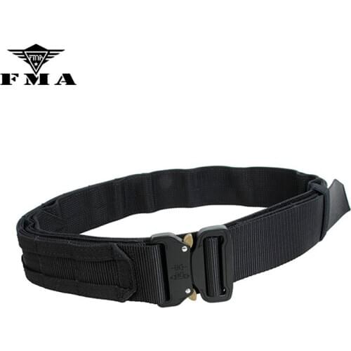 FMA NEW TMC Tactical CS Outdoor Military Army Fighter Belt 1.75 Inch Black Hunting Shooter Belt