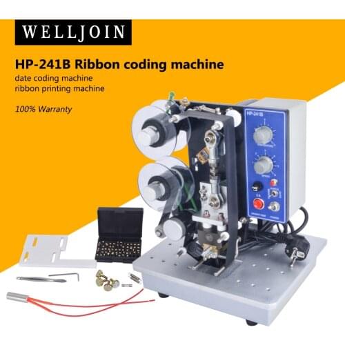 HP-241B Color Ribbon Hot Printing Machine,Heat ribbon printer,color ribbon hot stamping machine