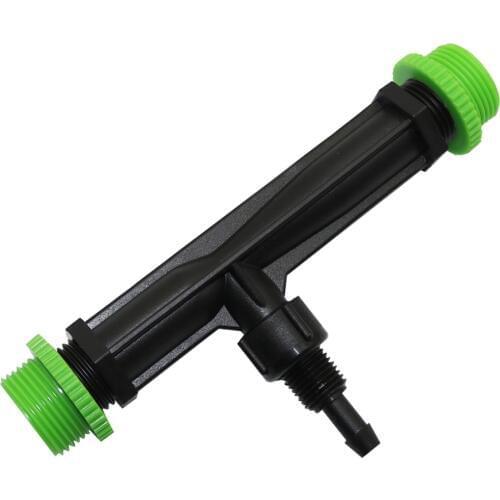 10 Sets G1/2'' Thread Venturi Fertilizer Injector with G1/2'' To G3/4" Thread Garden Water Connector Irrigation Agriculture Tool