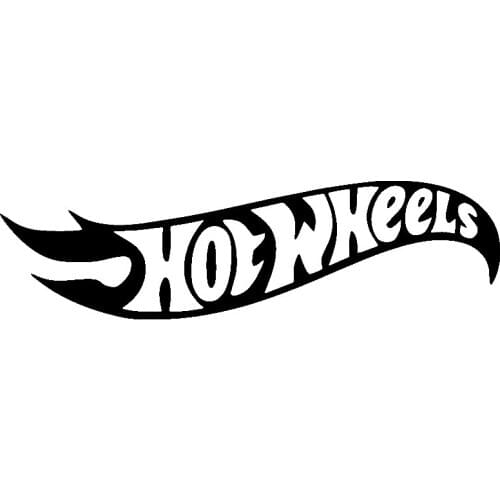 Hot Sell Personality Kayak Hot Wheels Car Stickers Decals Accessories Auto Decorative Stickers PVC 15cm X 6cm