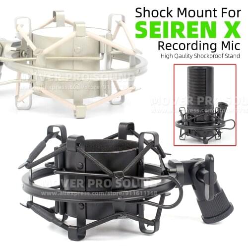 For RAZER SEIREN X Shock Mount Anti Vibration Suspension Holder Microphone Stand Clip Spider Mic Recording Shockproof Bracket