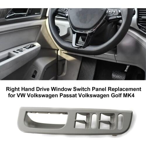 Right Hand Drive Window Switch Panel Replacement for VW Volkswagen Passat Volkswagen Golf MK4 Car Accessories