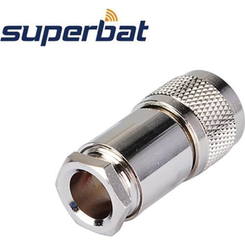 Superbat 10pcs UHF PL259 Plug Clamp RF Coaxial Connector for Cable RG8 RG213 RG214 LMR400 Baofeng CB Radio Antennas Conversion