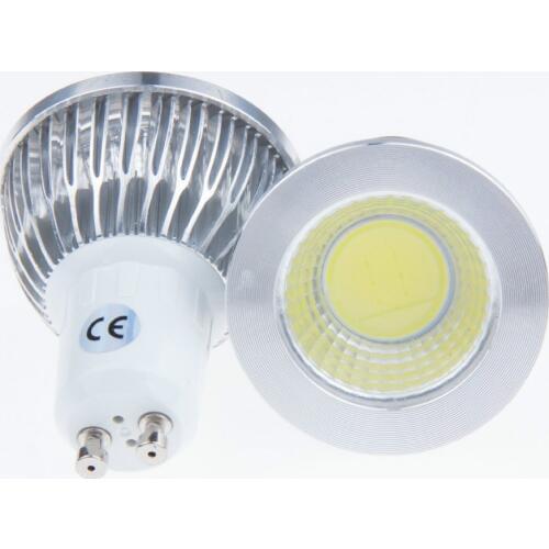 10 pieces led bulb GU10 socket 3w cob spotlight lamp dimmable AC 110v 220v 3000K 4000K 6500K warm white pure white light