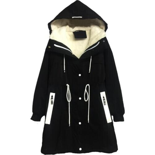 High Quality Pregnant Women Winter Cotton Clothes Long Female Korean Version Loose 2019 Pregnancy Cotton Jacket Winter Outerwear