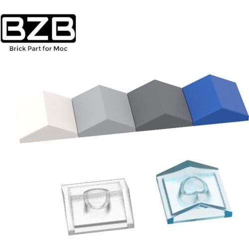 10pcs BZB MOC 3300 2x2 Inclined High-tech Building Blocks Technical Brick parts Kids Brain Game DIY toys Best Gifts