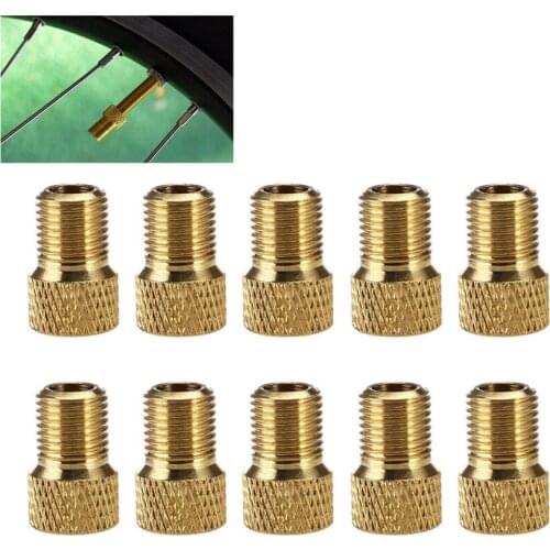 2 Pcs/4 Pcs Valve Adapter Pump Converts Presta To Schrader Bikes Brass Valve Wheel Valve Tube Tool Bicycle Valve Caps Accessory