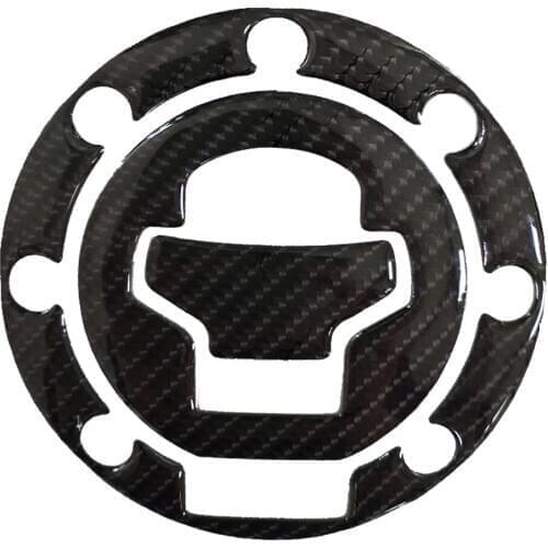 3D Carbon Fiber Tank Gas Cap Pad Filler Cover Sticker Decals for SUZUKI SV650/1000 TL1000S GSXR600/750/1000 HAYABUSA