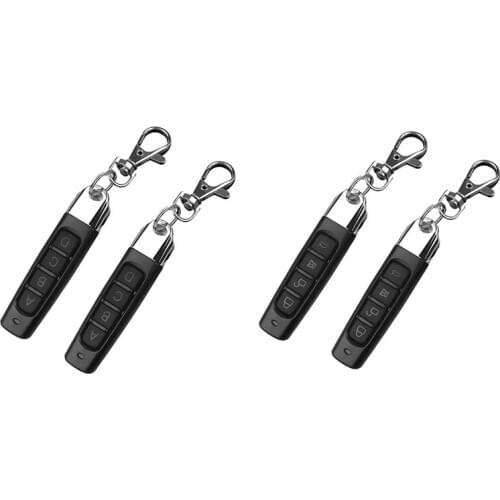 43HZ Remote Control Garage Gate Door Opener Remote Control Duplicator Clone Cloning Code Car Key(2PCS)