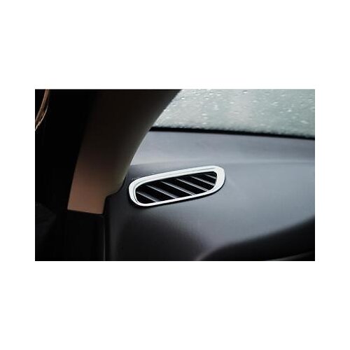 ABS Interior Front Air vent Outlet cover trim For Mitsubishi Outlander 2013-2016