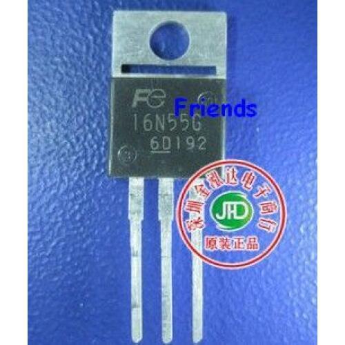 Free Shipping 20PCS 16N55G TO-220 Quality assurance 16N55G