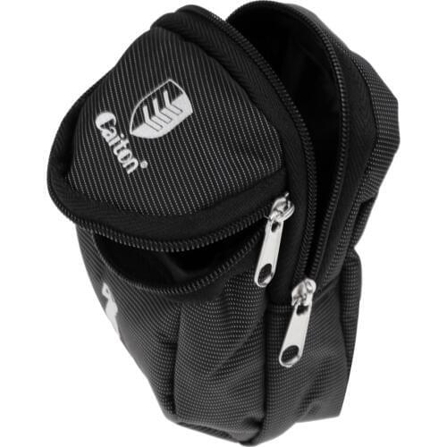 Black Mini Golf Ball Holder Pouch Bag Golf Kit Bag Portable and Durable Golf Ball Tools Accessories Holder Pouch