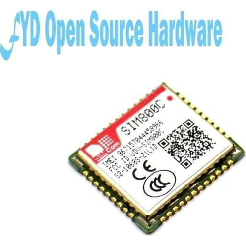 1pcs SIM800C SIM800 Four frequency package Voice SMS data transfer module