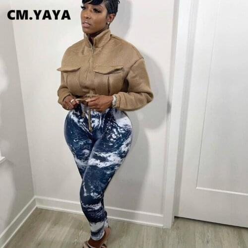 Легинсы с принтом CM.YAYA China At AliExpress