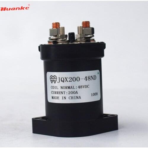JQX200-48ND model 48V 200A relay dc contactor