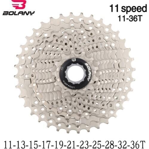 Bolany 11 speed cassette MTB 11V 11-46T 11-42T 11-36T mountain bike freewheel Wide Ratio ultralight bicycle flywheel compatible