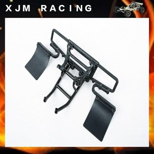 Rear Bumper Anti-collision Plate Kit Fit 1/5 Hpi Rovan Kingmotor Baja 5sc Dominator Truck Rc Car Parts