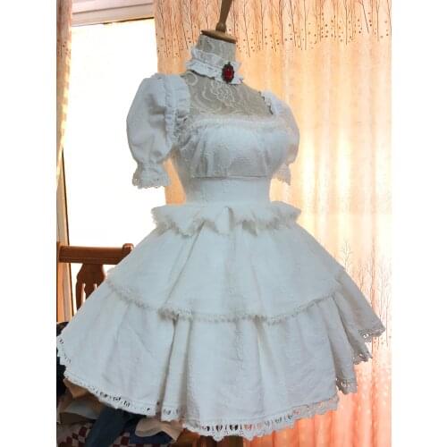 [Customized] Anime Super Mario Bowsette Lolita Dress Party Gorgeous Uniform Cosplay Costume Women Halloween Free Shipping 2020