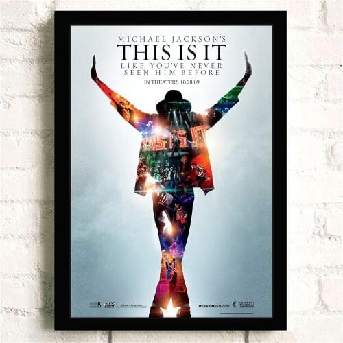 Michael Jackson High Quality HD Retro Frameless Nordic Decor Poster Superstar Michael Jackson Canvas Art Painting Home Decor