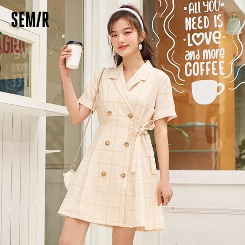 Модные платья-трапеции Semir China At AliExpress