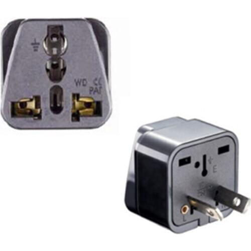 Universal US UK EU to 2 Pin Australia Plug Travel Wall Outlet Adapter 240V 10A Socket Converter transform plug