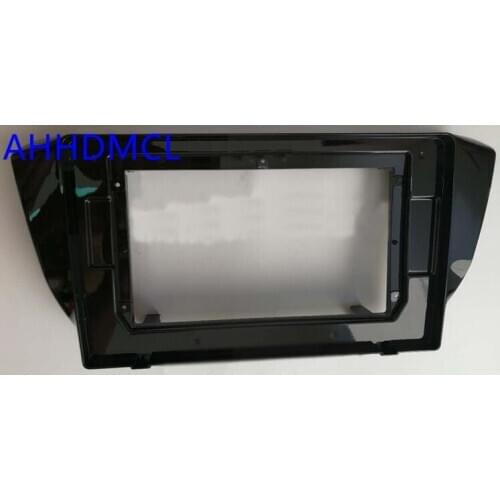 Car Fascias Navigation Fascia Dash Frame Kit For 10~10.2" Universal Android Multimedia Player For Skoda Superb 2009 2010 ~2018