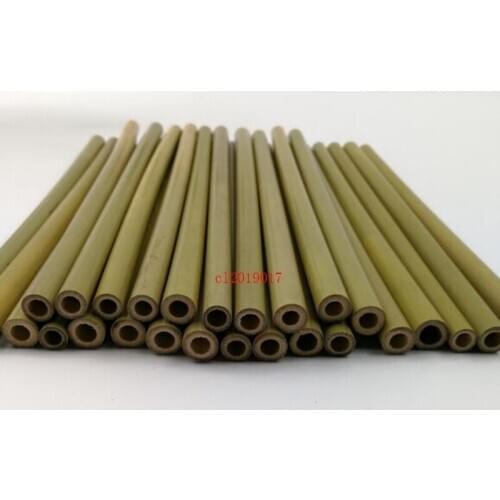 Bamboo Straw Reusable Straw Organic Bamboo Drinking Straws Natural Wood Straws For Party Birthday Wedding Bar Tool