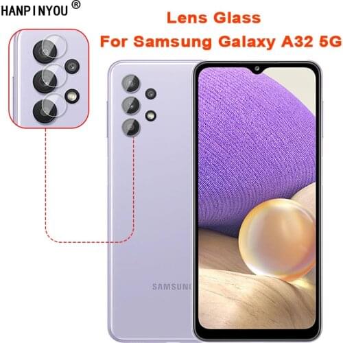 For Samsung Galaxy A32 4G 5G Clear Ultra Slim Back Camera Lens Protector Rear Camera Lens Cover Tempered Glass Protection Film