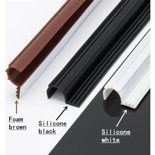 4M Strong Self-adhesive Door Window Sealing Strip Soundproof Foam Seal Tape Weather Stripping Gap Sealer Filler Window Hardware
