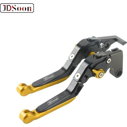 JDSOON Adjustable Foldable Extendable Motorbike Brakes Clutch Levers For YAMAHA R6 YZF600 YZF-R6 2005-2014 YZF R6