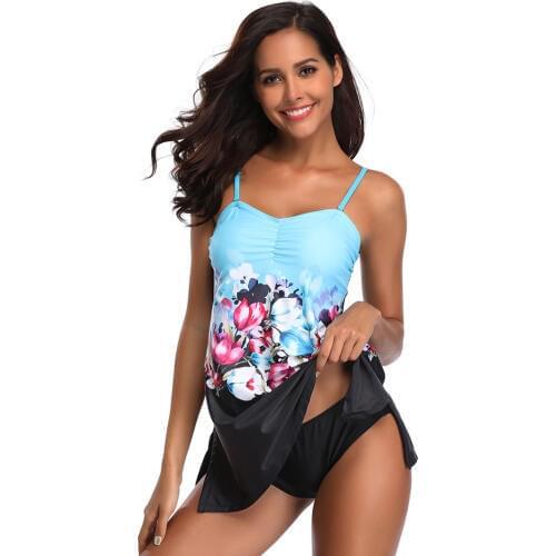 Kaisoul Black Two-piece Swimwear