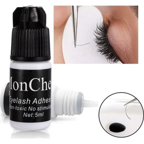 Eyelash Extension Glue Strong Adhesive for Semi Permanent Lash Fast Drying Powerful Eyelash Extensions Adhesive Colle Faux Cil