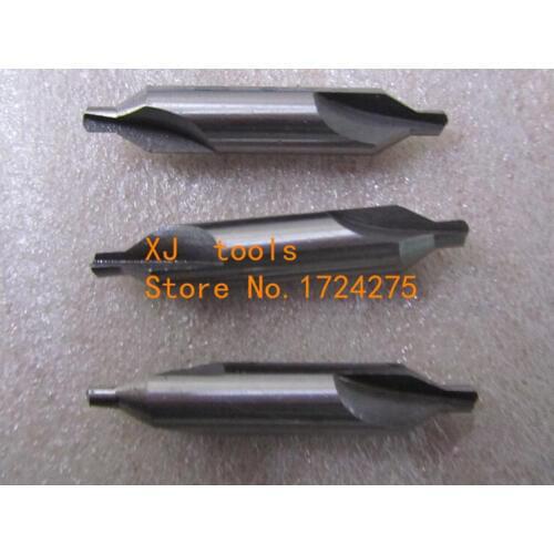 Free Shipping 10PCS/SET Dia 3.15mm A-Type Centre Drill 60 degree Countersinks Bit Set Spotting Drill