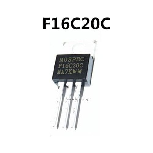 Original new 5pcs/ F16C20C 16A/200V TO-220