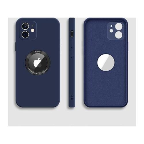 For Apple iphone 11 12 Luxury Original Liquid Silicone Phone Case For iPhone 11 12 Pro Max 12mini Camera protection Soft Cover