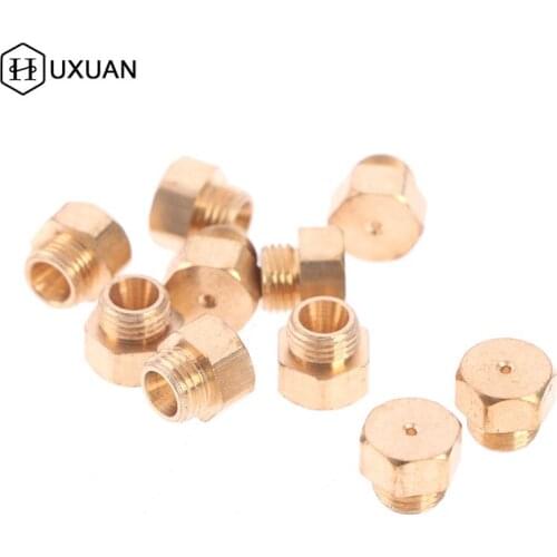 10 PCS M5*0.75 LPG Gas Water Heater Accessories Liquid And Natural Gas Water Heater Nozzle Jet 0.64mm