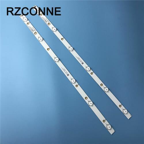 2pcs 515mm*17mm 6leds LED Backlight Lamps LED Strips for TV Monitor Panel